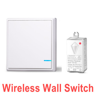 Wireless WiFi Wall Switch Remote Light Relay APP Control