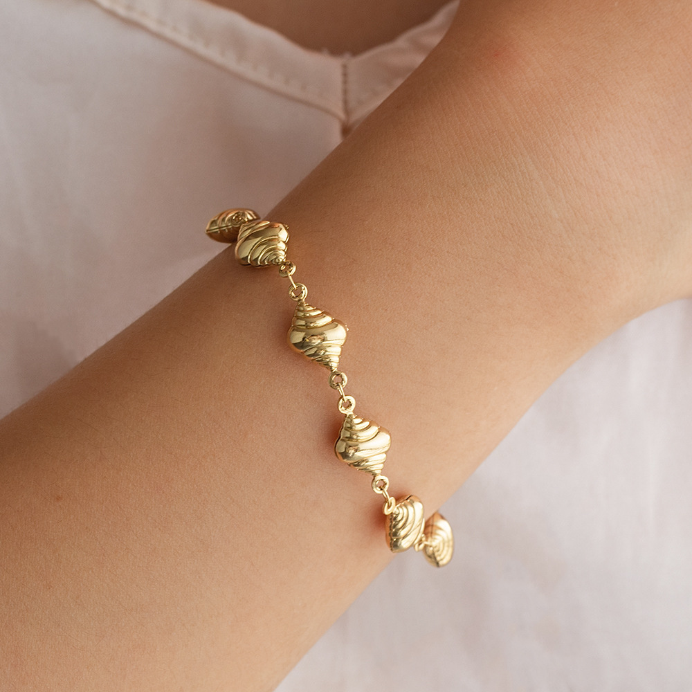 不锈钢空心手链