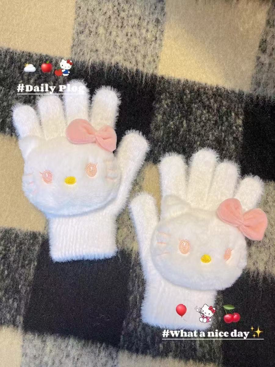 핑크색 KT 장갑 1켤레 [개별포장]