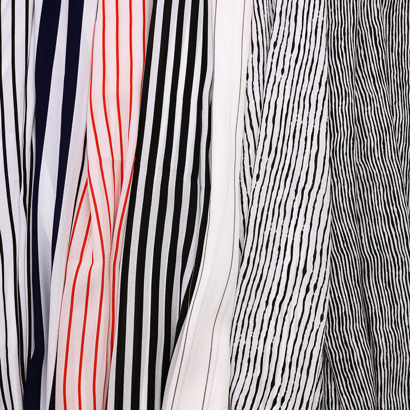 Milan Hemp Hemp Printed Fabric Summer Breathable Draped Asymmetrical Stripesd Dress Shirt Chiffon Fabric Milan Hemp Hemp Printed Fabric Summer Breathable Draped Asymmetrical Stripesd Dress Shirt Chiffon Fabric