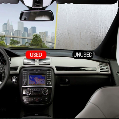 Car Glass Rearview Mirror: Automotive glass defogging agent