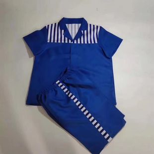 万圣节成人监狱服囚犯服化妆舞会儿童橘色监狱服黑白条纹囚犯服装-阿里巴巴