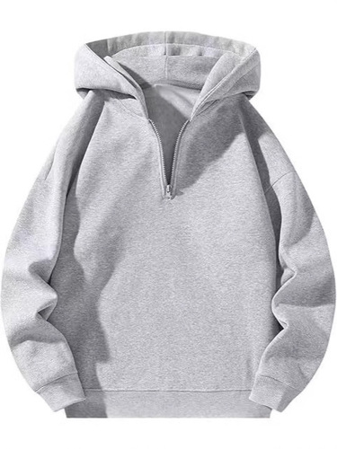 American casual zipper hooded sweatshirt loose sports hoodie cross-border foreign trade spring and autumn European and American street cross-border Amazon