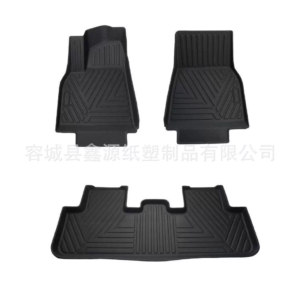 跨境专供！TPE适用于model Y/X/S汽车脚垫零异味工厂直销汽车脚垫
