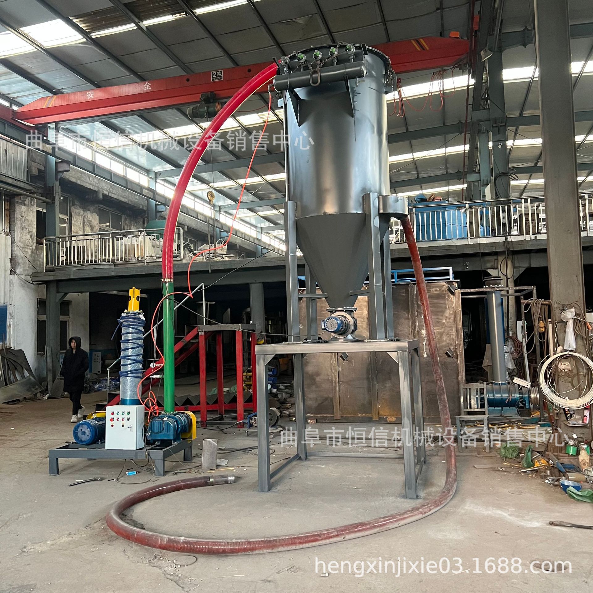 云南粉煤灰气力吸灰机厂家zcjb 氧化钙粉粉末吨包气力吸料机直供