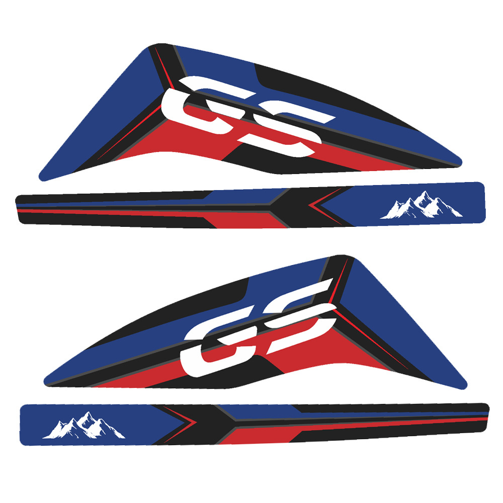 Motocicleta 25 nuevas calcomanías de mano impermeables calcomanías decorativas de protección solar adecuadas para BMW R1200GS 1250GS