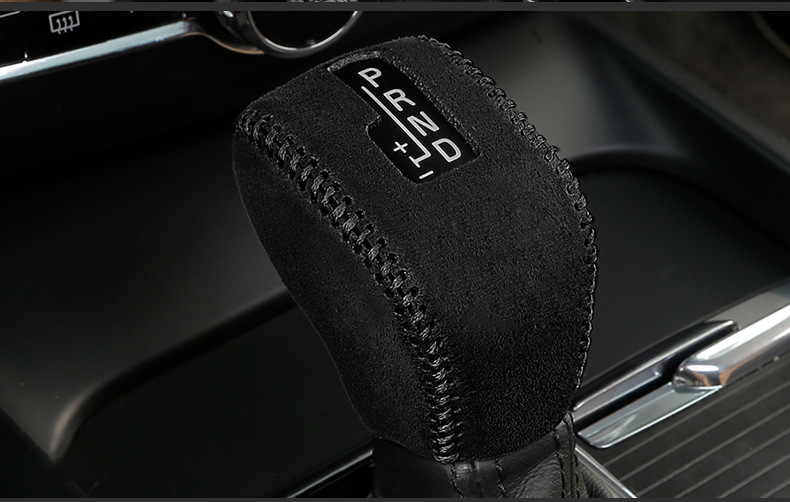 Volvo Xc90 Leather Gear Cover Xc60S90S60L Special Gear Cover V90S80L Gear Cover Modified Decoration