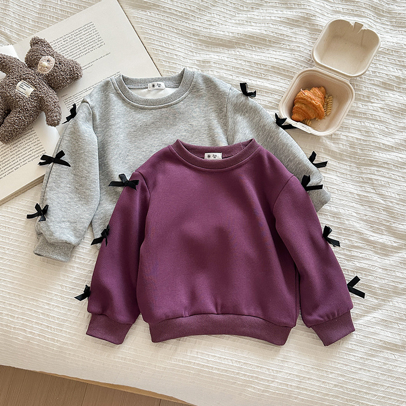 South Korean autumn goods with a round collar
