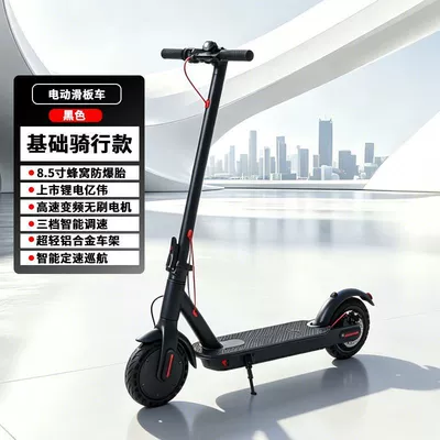 Qatlanan elektrik skuterlər | work and for students - black-non-inflatable-anti-explosion-tires-app-lock-42v-20ah-80-100-miles