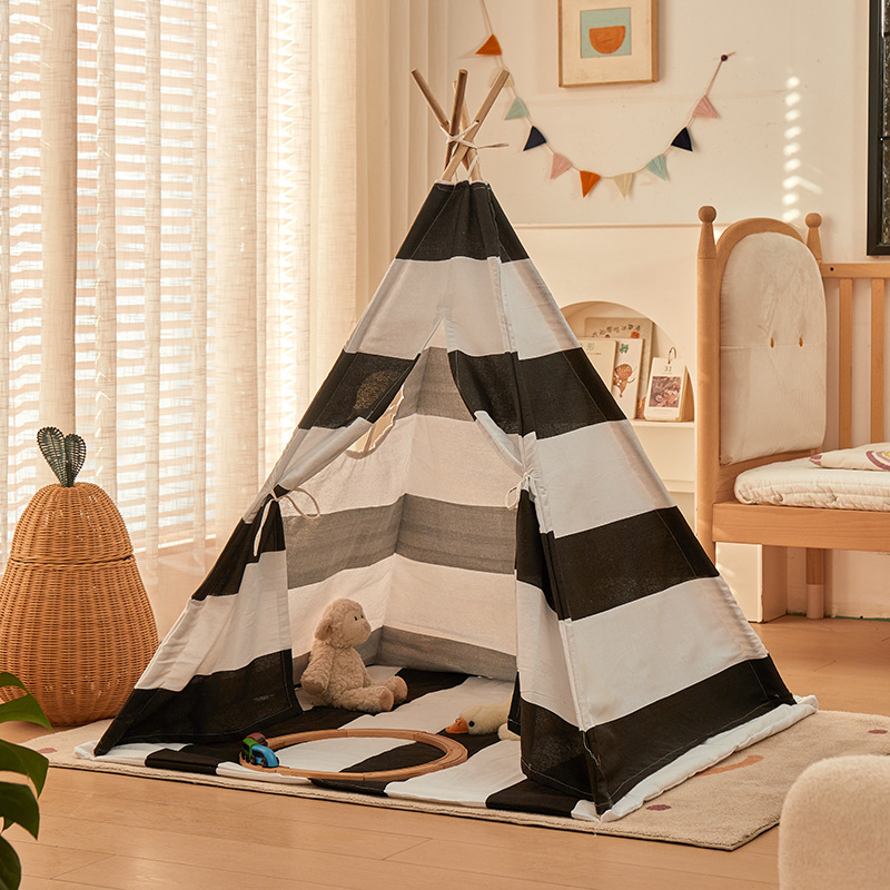 Tienda de los niños de interior de los niños indios pequeña tienda de juguete casa princesa Castillo tienda de picnic al aire libre