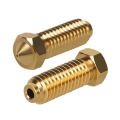 縱維立方AC Kobra2 NeoPro黃銅噴嘴硬化鋼打印熱端噴頭3D打印配件