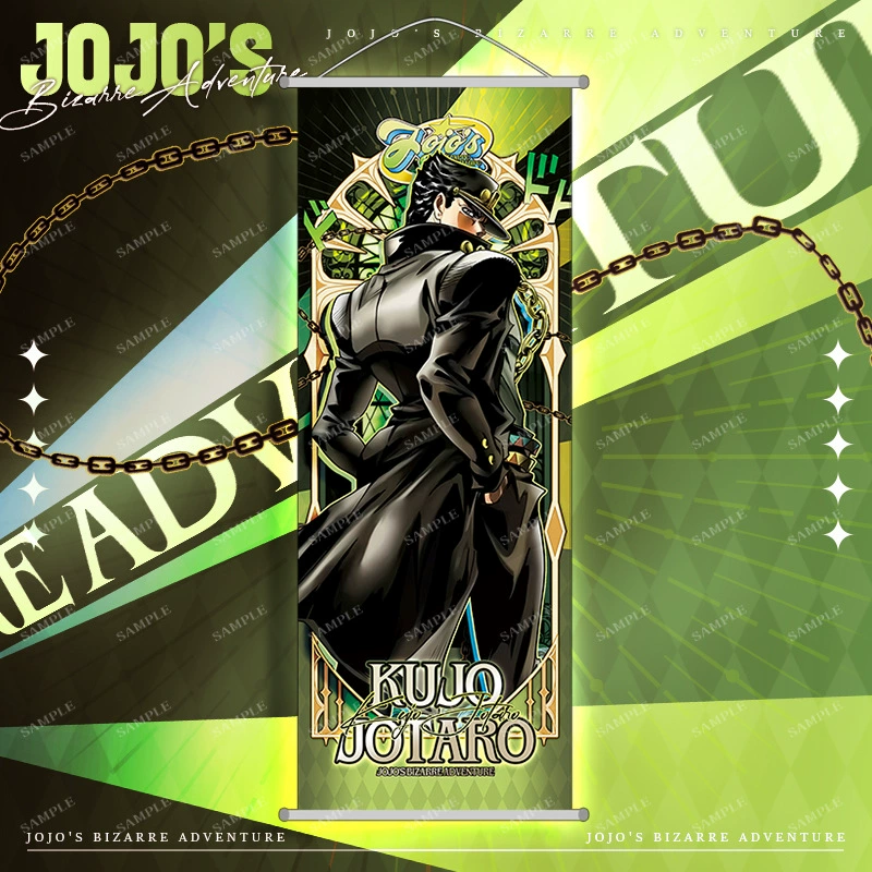 Картина-подвеска JOJO анимация Новый Джотаро Куджо Джобана Брандо подвесная картина постер