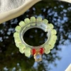 Fireflies Duntun Green Bead Bracelet#SZ332