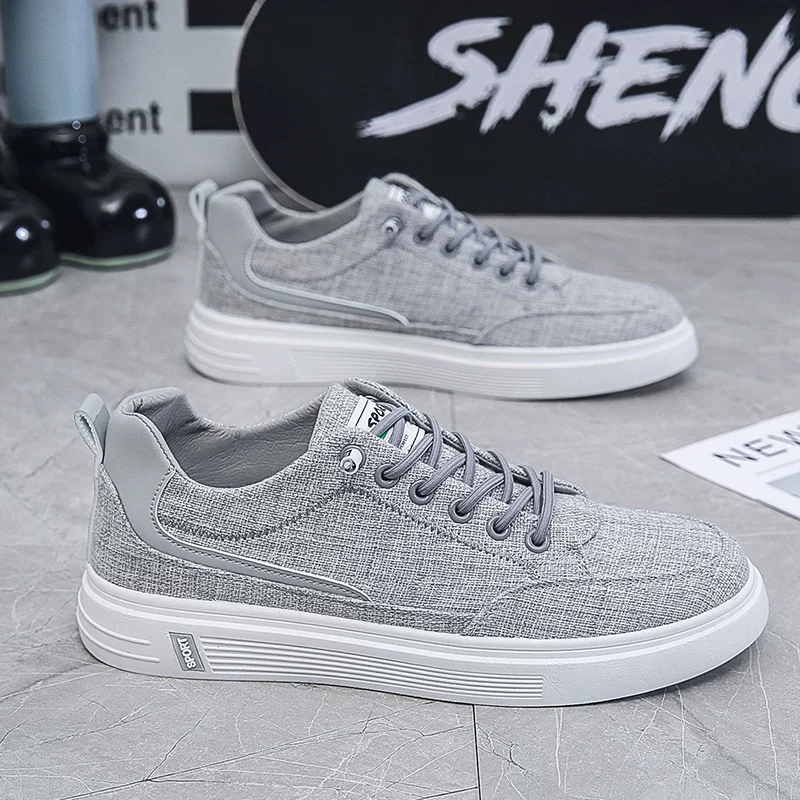 Cloth spring footwear, breathable sports sneakers for leisure