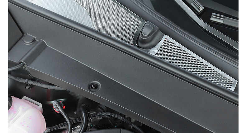 Suitable for 25/26 model Geely Galaxy Starship 7, hood dust cover, air outlet filter, modification accessories