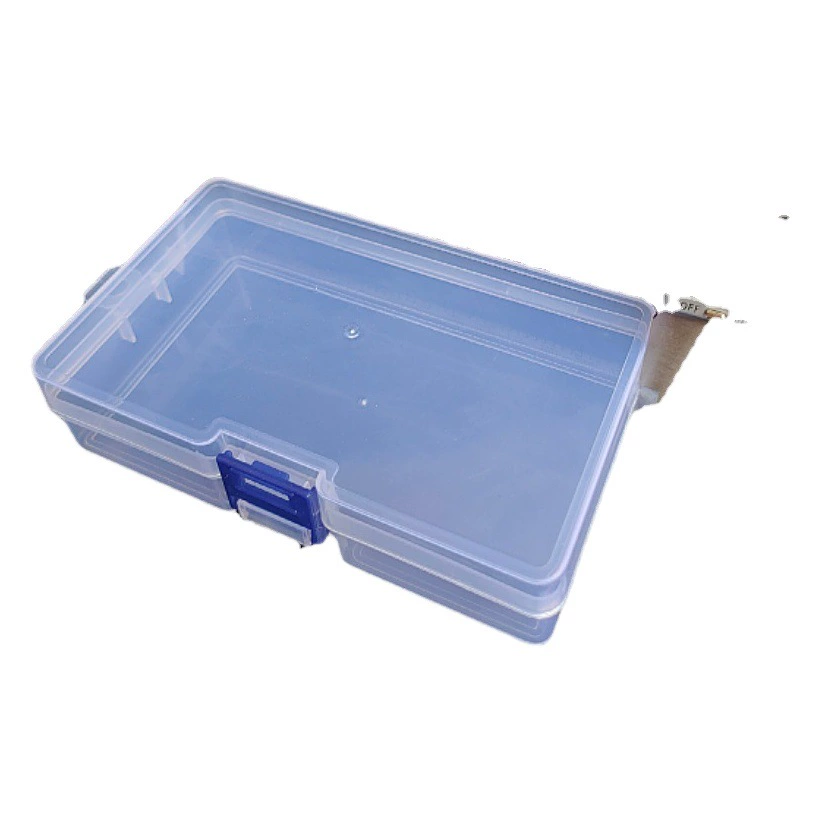 Квадратная прозрачная маска Пустая коробка Пластиковая беруши для хранения Пылезащитная коробка Аппаратный инструмент Образец дисплея Коробка костюм