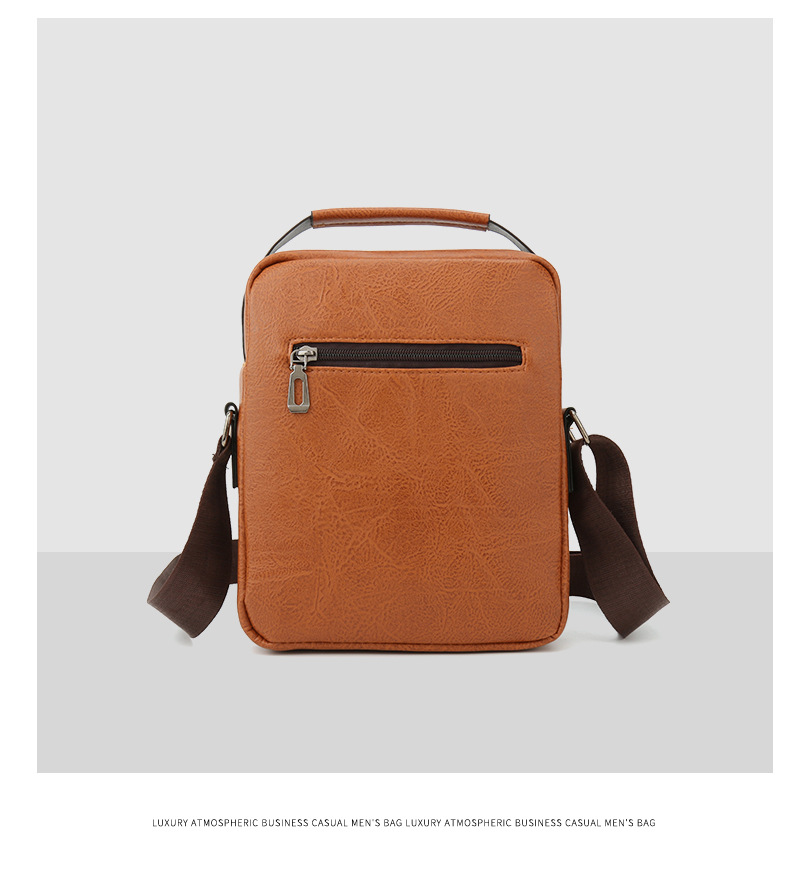 Męska torba na ramię ze skóry ekologicznej retro styl casual_voghion.com