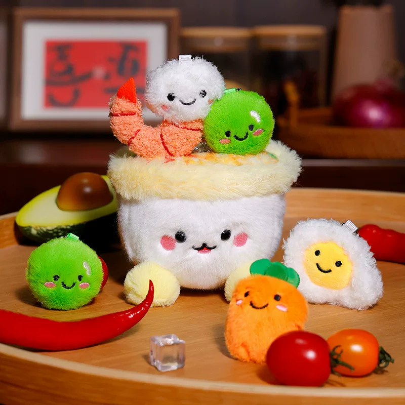 Креативная кукла, плюшевая игрушка, подвеска, магнит на холодильник