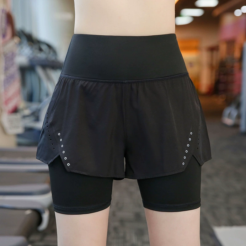 Брюки для фитнеса больших размеров, женские весенне-летние быстросохнущие эластичные брюки для йоги, спортивные штаны для полных девушек для бега