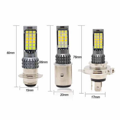 Motorcycle headlights, headlights – bright flash 36SMD modification