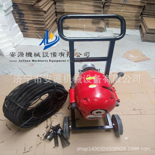 户外型管道疏通机 下水道清理机 200型电动疏通机长期供应