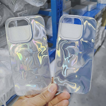 适用INFINIX NOTE 40 PRO羽纱壳 极光镭射IMD三合一水波纹手机壳