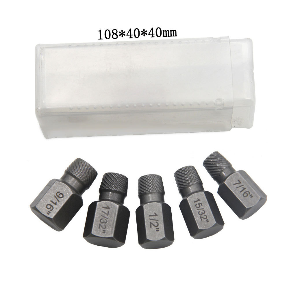 5pc 천연 단색 7/16"-9/16" 플라스틱 튜브 [296g]