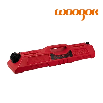 Fuel tank drum top fire rear side window - red