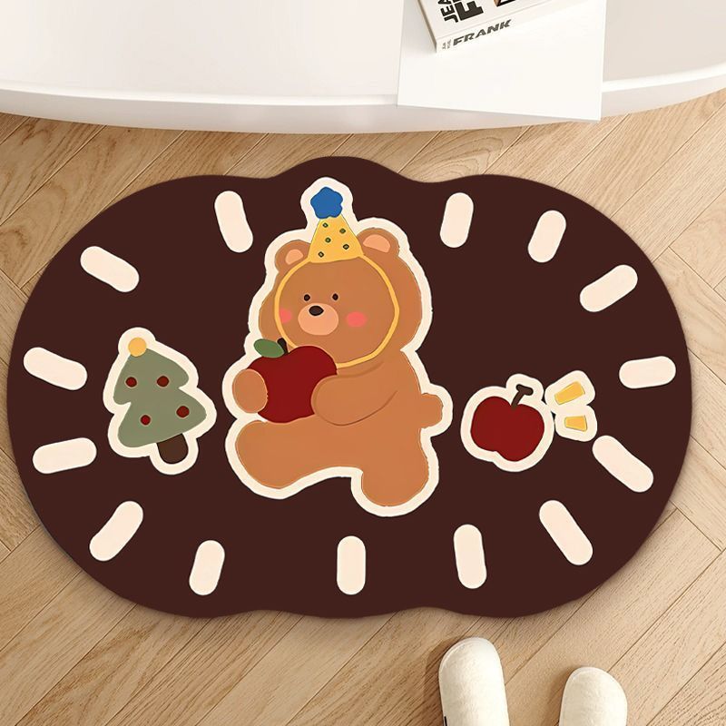 크리스마스 곰 포옹 과일