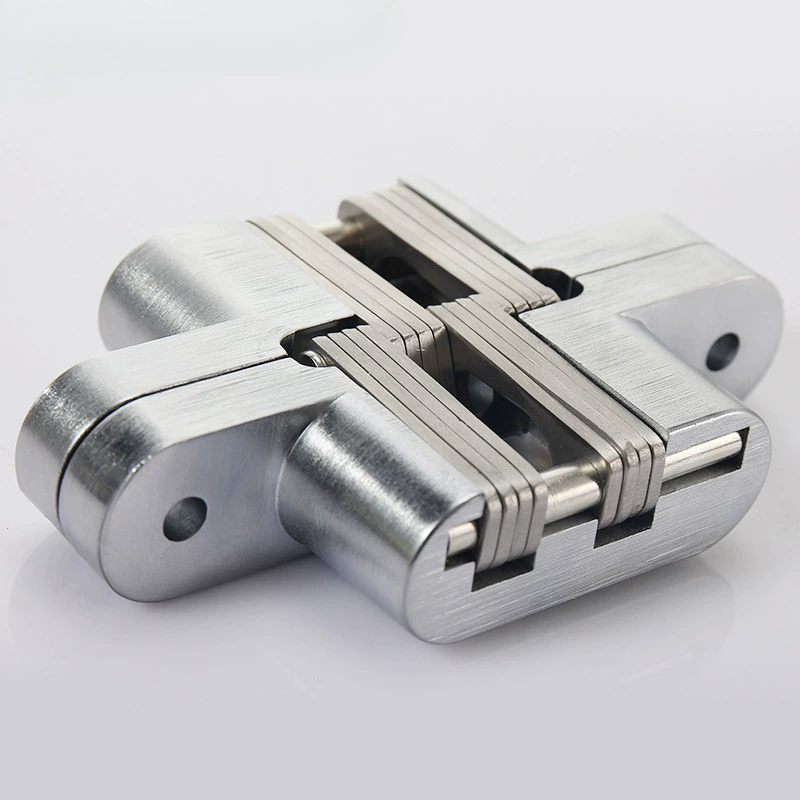 Concealed door hinge for bi-folding cabinet door hidden hinge cross concealed hinge 3D hinge