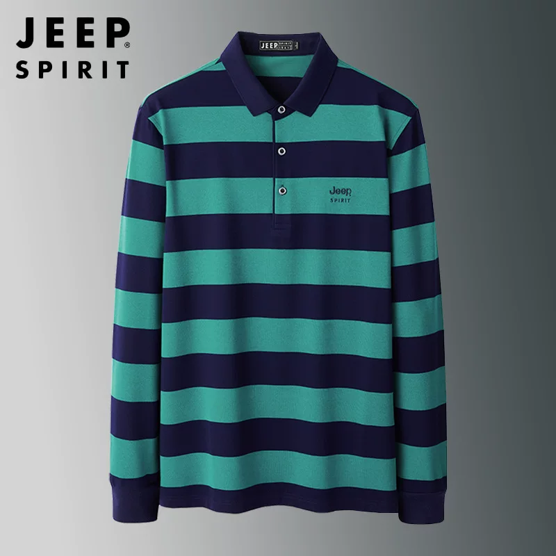 JEEP SPIRIT поло с длинным рукавом, сорочка, футболка