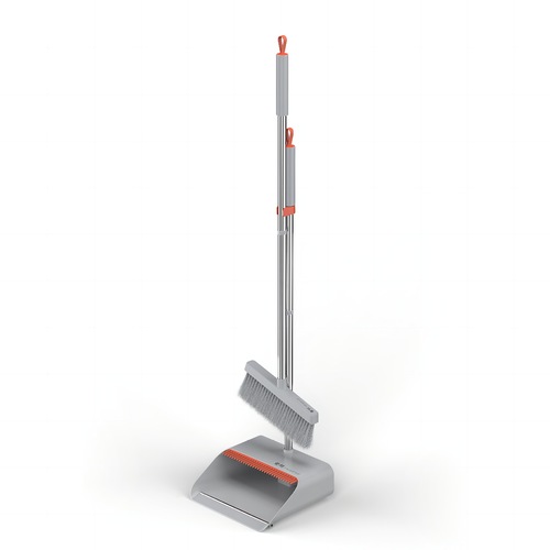 Sobam/Sobam Household Sweeping Set with Stand, Soft Bristle Magic Edge Sweeper and Dustpan Combo