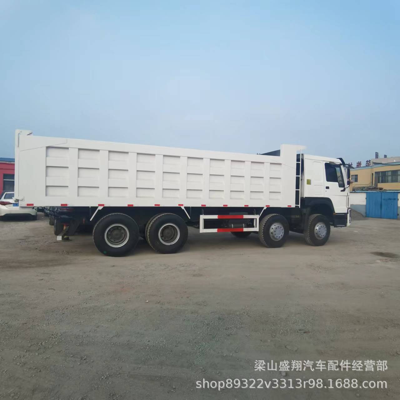 厂家出口 371马力豪沃自卸车 12轮集装箱翻斗车 国三燃油车 二手