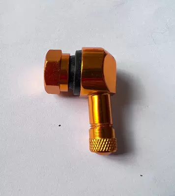 Vehicle CNC Modified Tire | valve - tv25al-113mm-gold