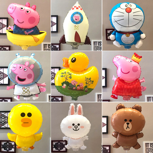 Cartoon big balloon