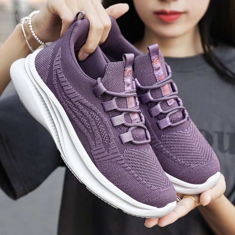 2026 Spring New Model Walking Shoes for Women and Men, Soft Sole Breathable Shoes for Middle-Aged and Elderly, Women's Mom Sneakers
