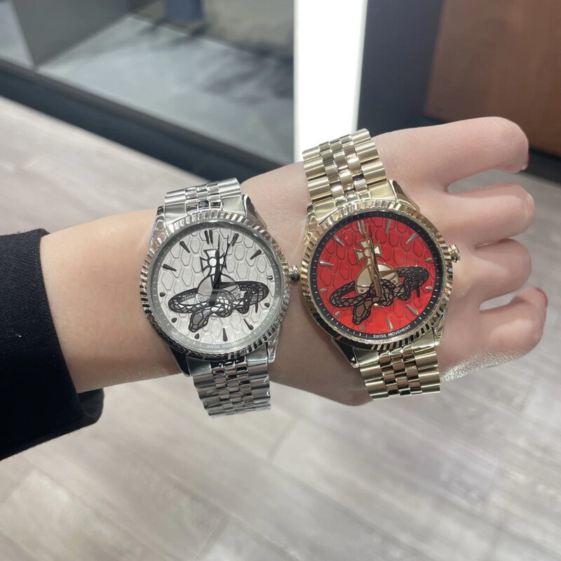 批发限定蛇年西太后网红钢带时尚女士腕表石英情侣表一件代发手表|undefined