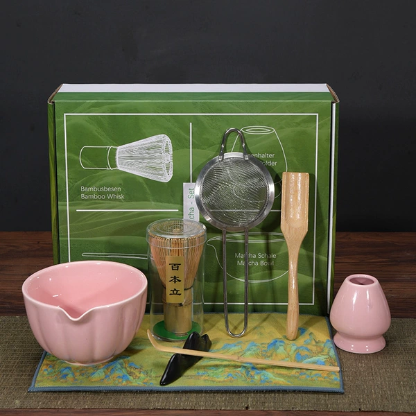 Children's matcha, tea cup, set, spoon