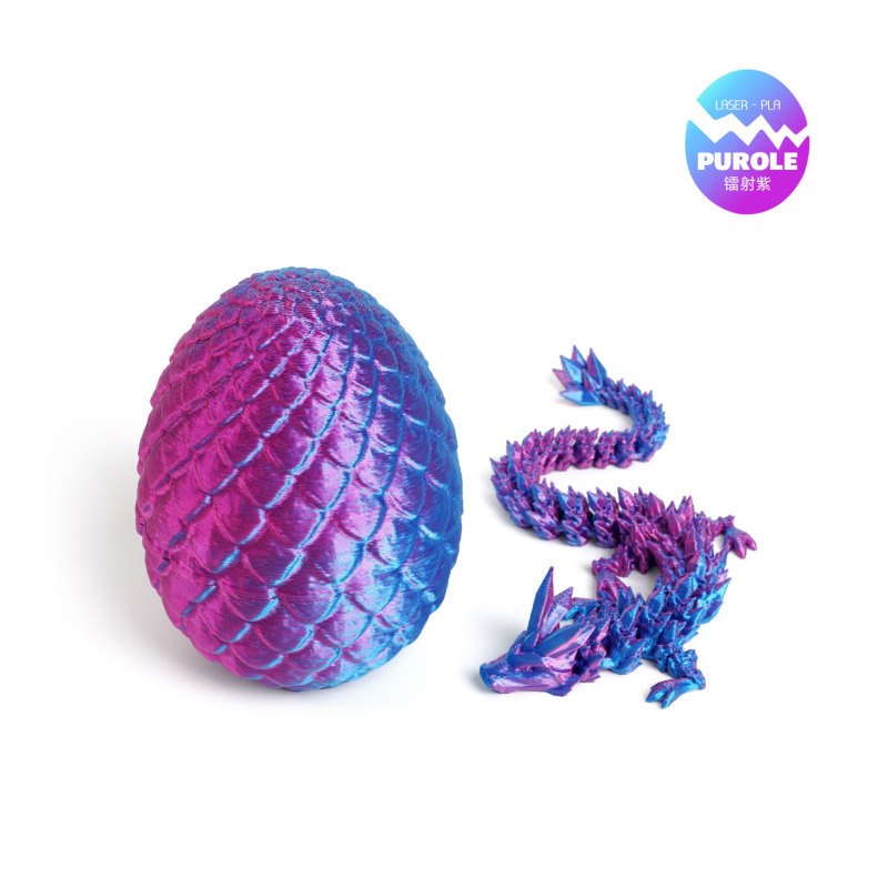 3D プリントドラゴンの卵クリスタルドラゴンセット宝石ドラゴン発光ドラゴン装飾モデル男の子のおもちゃナイトマーケット装飾品ドラゴン|undefined