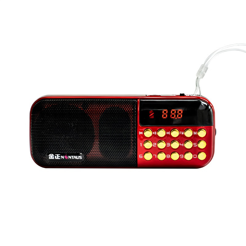 金正b 867ラジオ高齢者携帯カード音響ミニ充電mp3プレーヤー歌唱機評価機|undefined