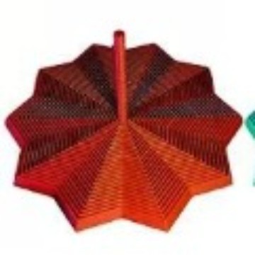 3d打印带手柄十边形指尖解压舒缓玩具ExpandedSensoryFidget Star|undefined
