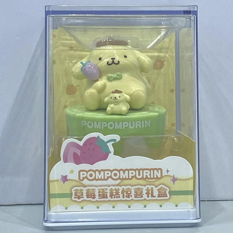 Коллекционные фигурки (Sanrio) Kuromi Hello Kitty Cinnamoroll Pompompурин — 6 персонажей в акриловом боксе, 72 шт. в ассортименте