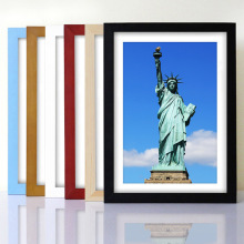 实木相框16寸20海报装裱画框8K开4k儿童拼图框架A3a4外框壁挂家居