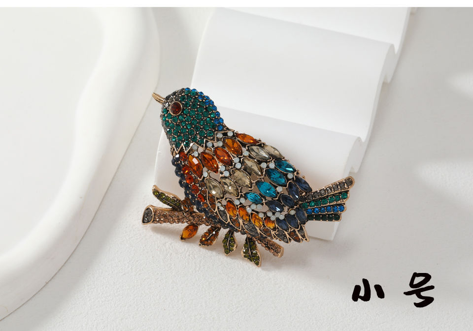 83g Weight Brooches Classification Banquet, Party, Street Occasion Alloy Material Animal Pattern Unisex Gender Retro Style Retro Pin Animal Alloy Unisex Brooches 2