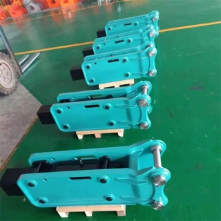 钩机凿岩破碎镐 挖机液压冲击锤 直型旋转破碎机厂家价格