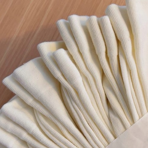 White loose socks, high tube socks, women's cotton ins trendy confinement socks, Internet celebrity's same candy color Japanese socks