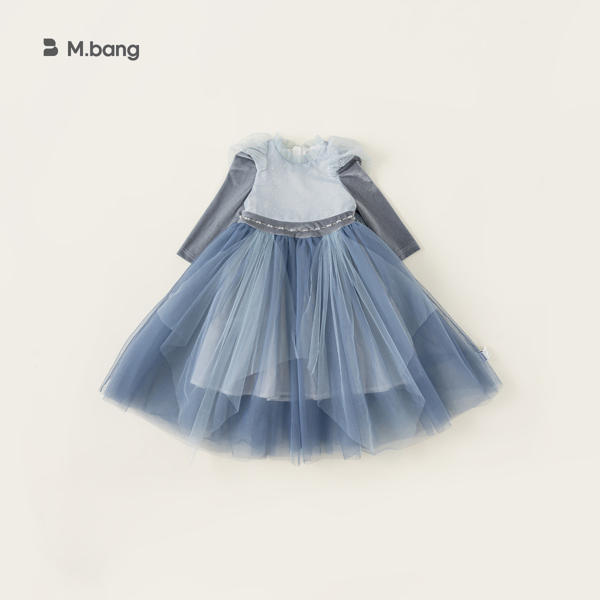 Yoobao ropa infantil para niñas Aisha vestido de princesa otoño nuevo vestido de Navidad vestido de tela de tela de mujer vestido largo