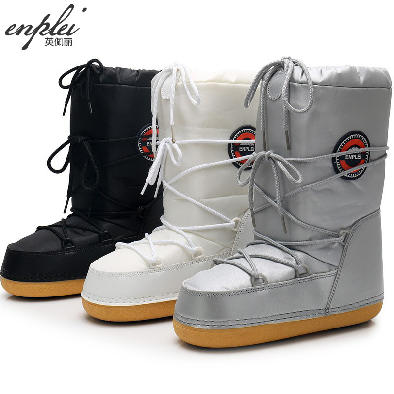 同じタイプの輸出欧米秋冬女性雪地靴宇宙靴潮親子スキー靴SNOW BOOT|undefined