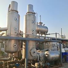 二手1000L降膜蒸发器 强制循环挥发器 多效钛材蒸发器 单效蒸发器