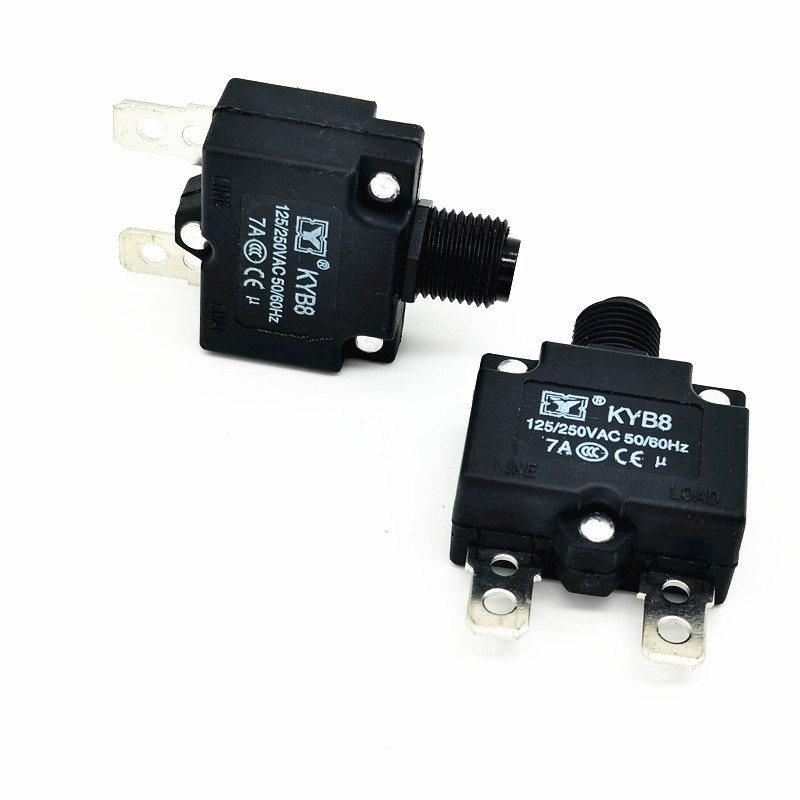 厂家供应过载保护器88-12A无头自复位直流断路器三相电动机电机